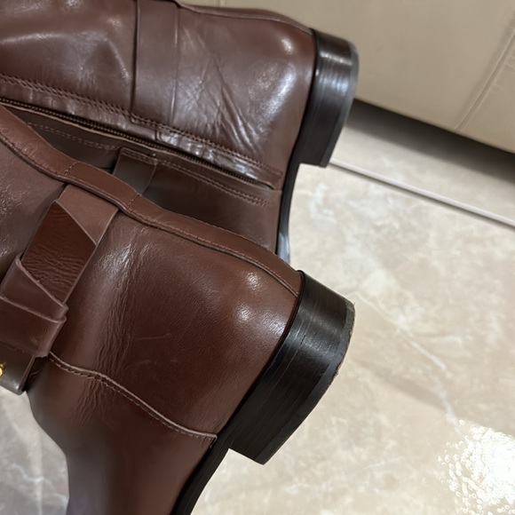 Tory Burch “Everly” Riding Boots Size 7.5 - Picture 5 of 8